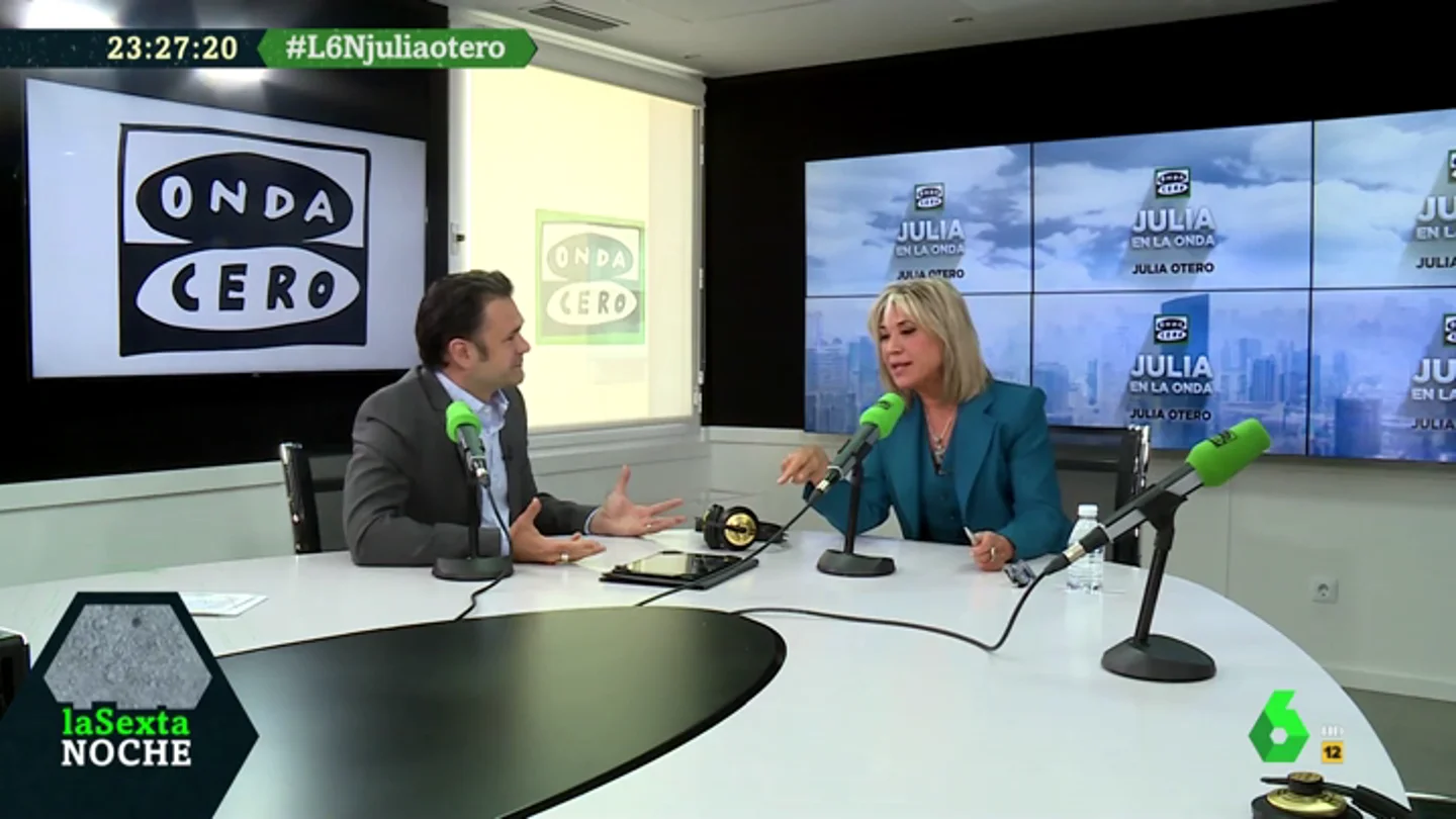 Julia Otero: "Los políticos miran siempre qué dice su asesor de imagen, estoy harta de que no tengan criterio propio" Julia Otero: "Los políticos miran siempre qué dice su asesor de imagen, estoy harta de que no tengan criterio propio"