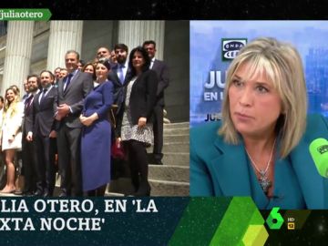Julia Otero responde a las palabras de Ortega Smith sobre el aborto: "No estoy dispuesta a volver a lo que ya debatimos y ganamos en los 80" Julia Otero responde a las palabras de Ortega Smith sobre el aborto: "No estoy dispuesta a volver a lo que ya debatimos y ganamos en los 80"