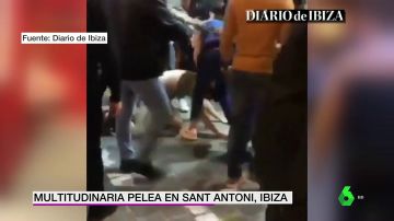 Multitudinaria pelea en Ibiza