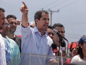 El líder opositor y presidente del Parlamento venezolano, Juan Guaidó El líder opositor y presidente del Parlamento venezolano, Juan Guaidó