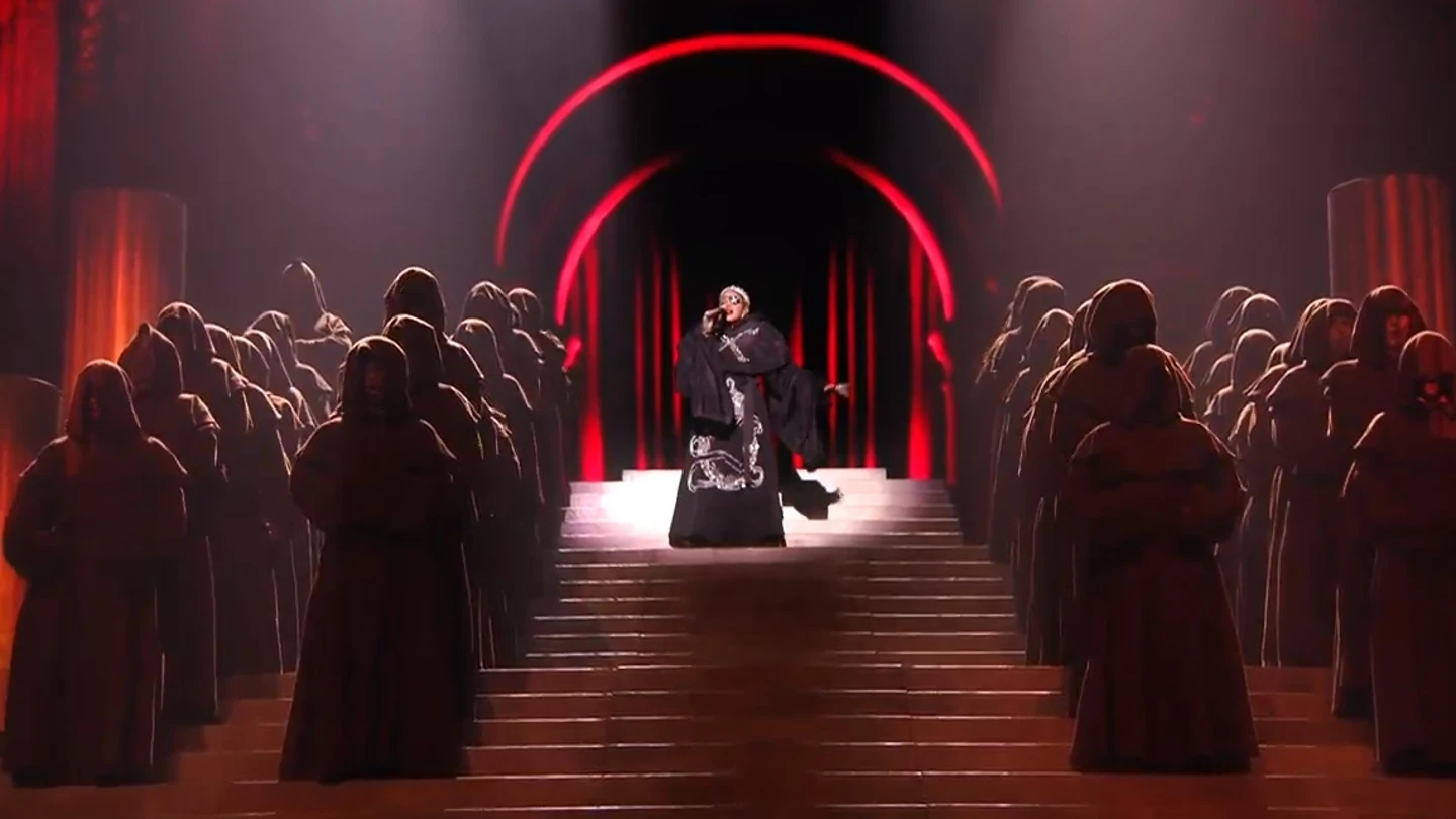 Interpretación de Madonna en Eurovisión Interpretación de Madonna en Eurovisión