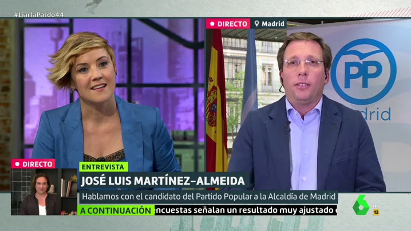 Martínez Almeida en Liarla Pardo Martínez Almeida en Liarla Pardo