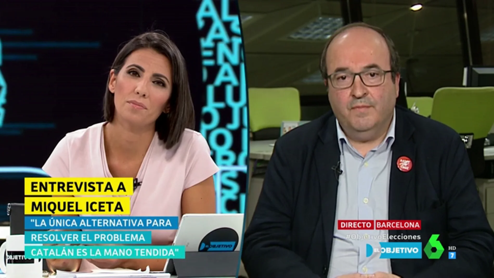 Miquel Iceta: "No entiendo que Podemos quiera entrar en el Gobierno con un resultado electoral peor"