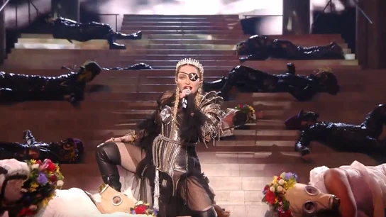 Actuación de Madonna en el festival de Eurovisión 2019 Actuación de Madonna en el festival de Eurovisión 2019