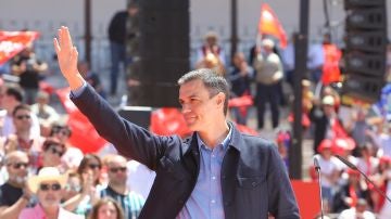 El presidente del Gobierno en funciones, Pedro Sánchez