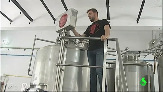 Fábrica de cerveza en una mina de León Fábrica de cerveza en una mina de León