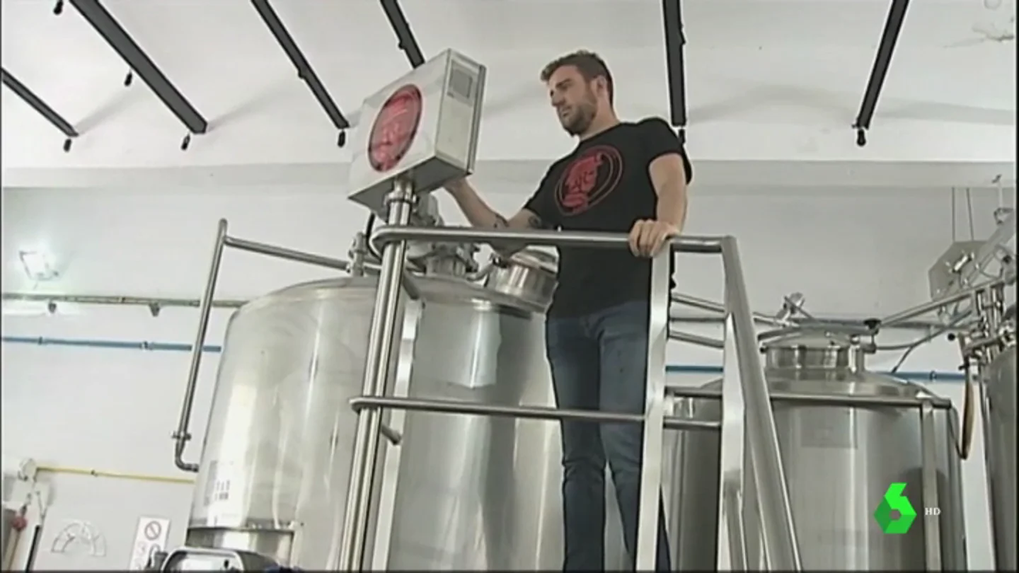 Fábrica de cerveza en una mina de León Fábrica de cerveza en una mina de León