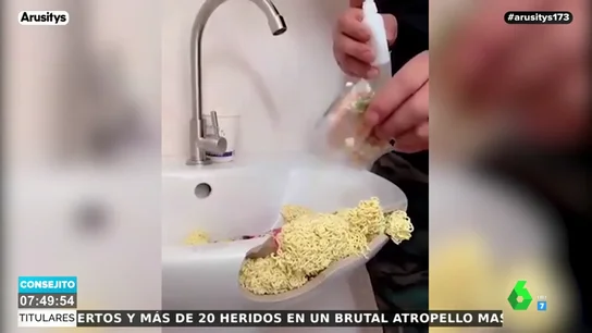 Arreglar un lavabo con fideos chinos y otros trucos sencillos de bricolaje que podrás utilizar a diario Arreglar un lavabo con fideos chinos y otros trucos sencillos de bricolaje que podrás utilizar a diario