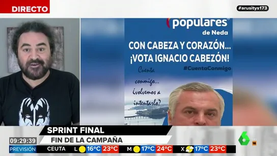 De "el trabuco que tú quieres" a "por Coruña mato": El Sevilla analiza los "mejores" eslóganes de campaña De "el trabuco que tú quieres" a "por Coruña mato": El Sevilla analiza los "mejores" eslóganes de campaña