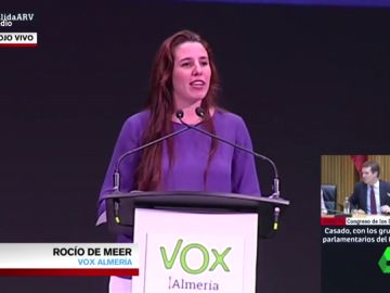 El surrealista alegato de una política de Vox sobre "los caballeros españoles" que "sujetan la puerta" a las mujeres El surrealista alegato de una política de Vox sobre "los caballeros españoles" que "sujetan la puerta" a las mujeres