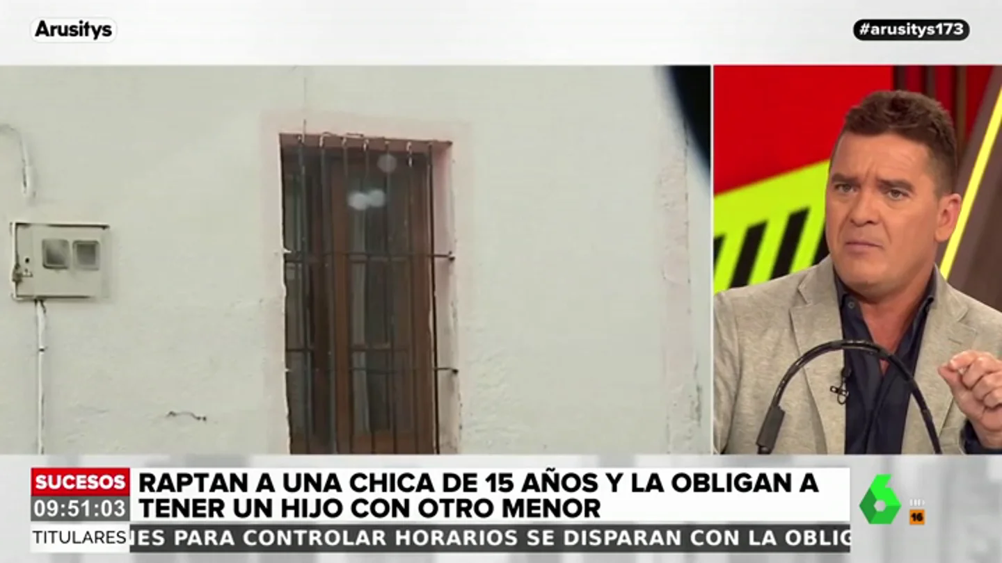 Carlos Quílez revela los detalles del secuestro de la joven forzada a mantener relaciones con otro menor Carlos Quílez revela los detalles del secuestro de la joven forzada a mantener relaciones con otro menor