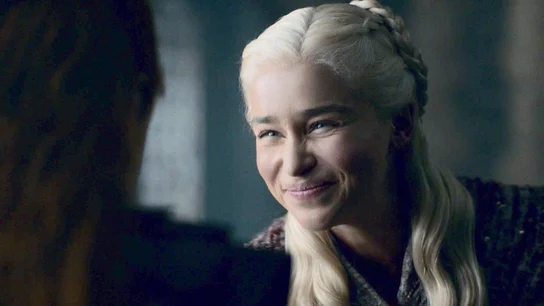 Fotograma de Daenerys Targaryen sonriendo en 'Juego de Tronos' Fotograma de Daenerys Targaryen sonriendo en 'Juego de Tronos'