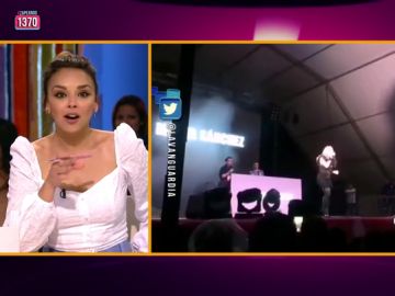 Chenoa condena el lanzamiento de huevos a Marta Sánchez Chenoa condena el lanzamiento de huevos a Marta Sánchez