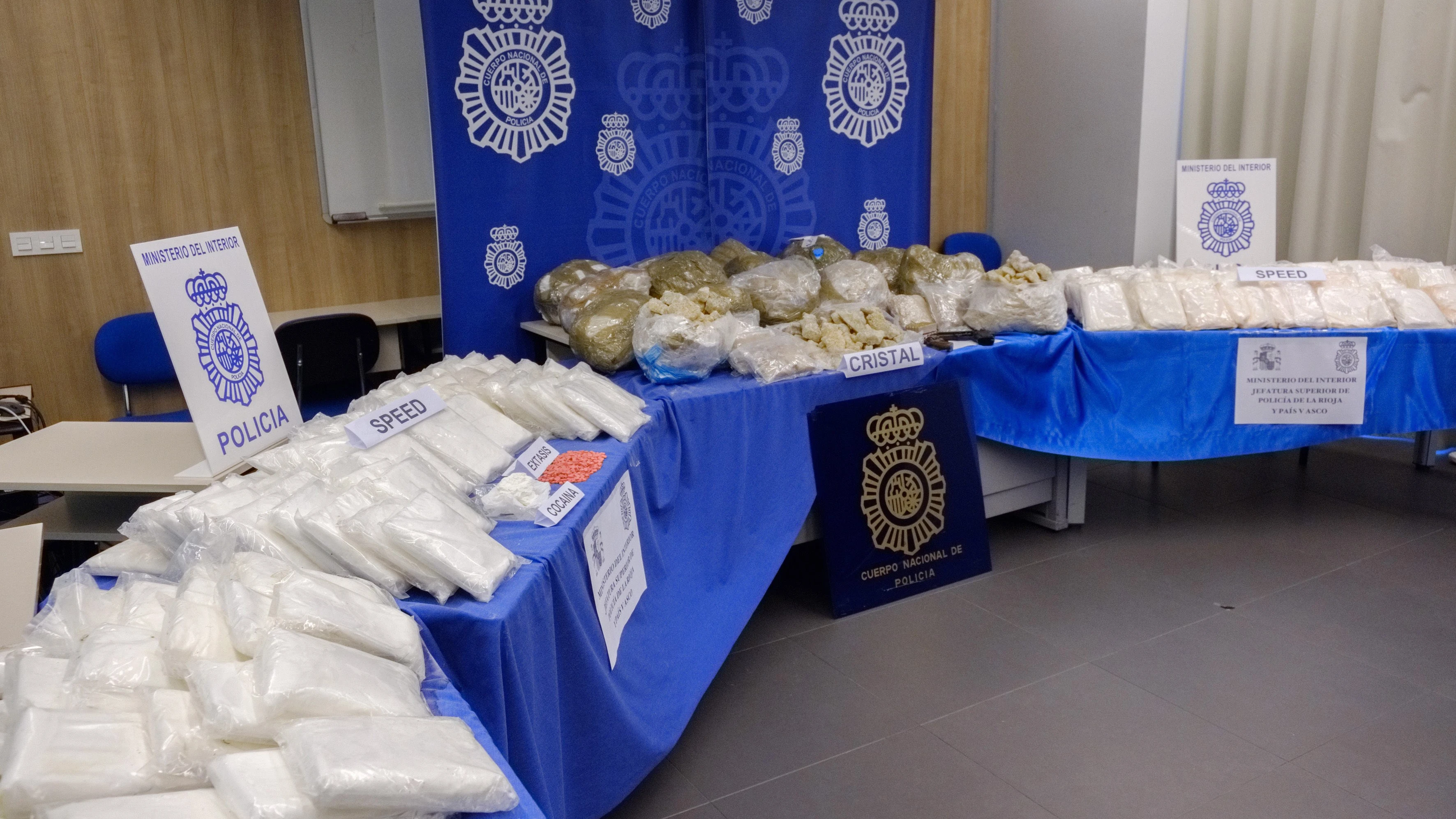 Golpe al narco: 12 detenidos e incautado el mayor alijo de cristal en España