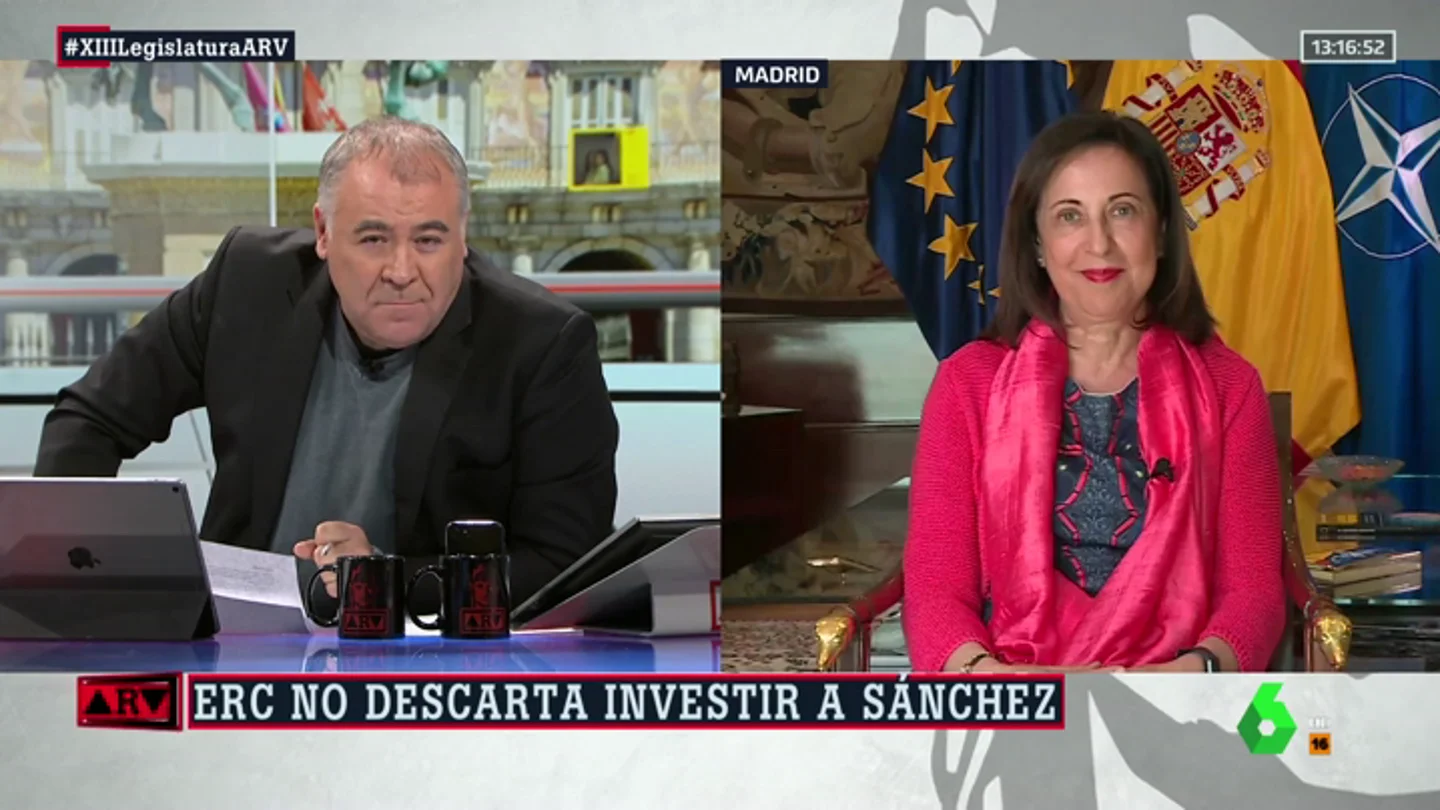 Margarita Robles defiende la "necesidad" de que el PSOE siga gobernando: "Va a ser difícil que haya grupos que se opongan" Margarita Robles defiende la "necesidad" de que el PSOE siga gobernando: "Va a ser difícil que haya grupos que se opongan"