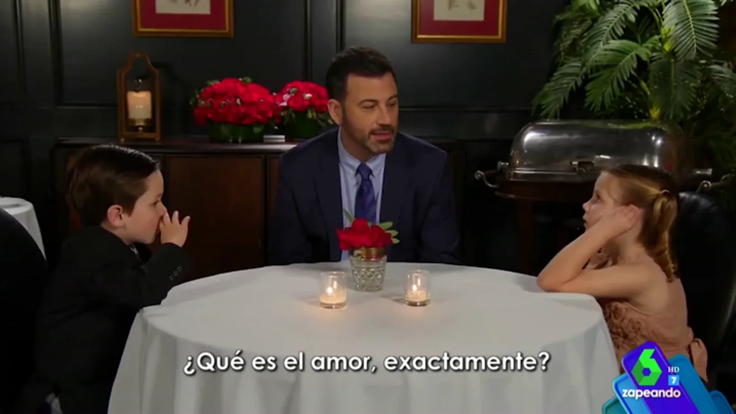 ¿Qué es el amor exactamente?: la enternecedora reflexión de dos niños en el programa de Jimmy Kimmel ¿Qué es el amor exactamente?: la enternecedora reflexión de dos niños en el programa de Jimmy Kimmel