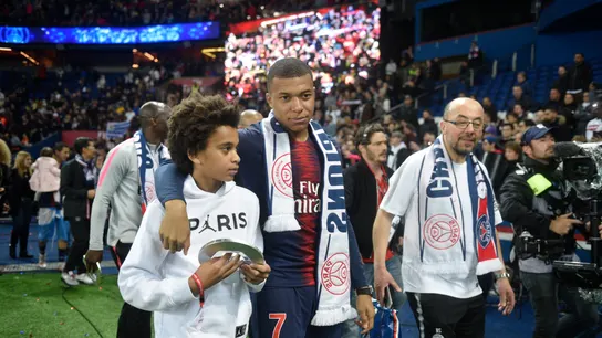 Kylian Mbappé, delantero del PSG Kylian Mbappé, delantero del PSG