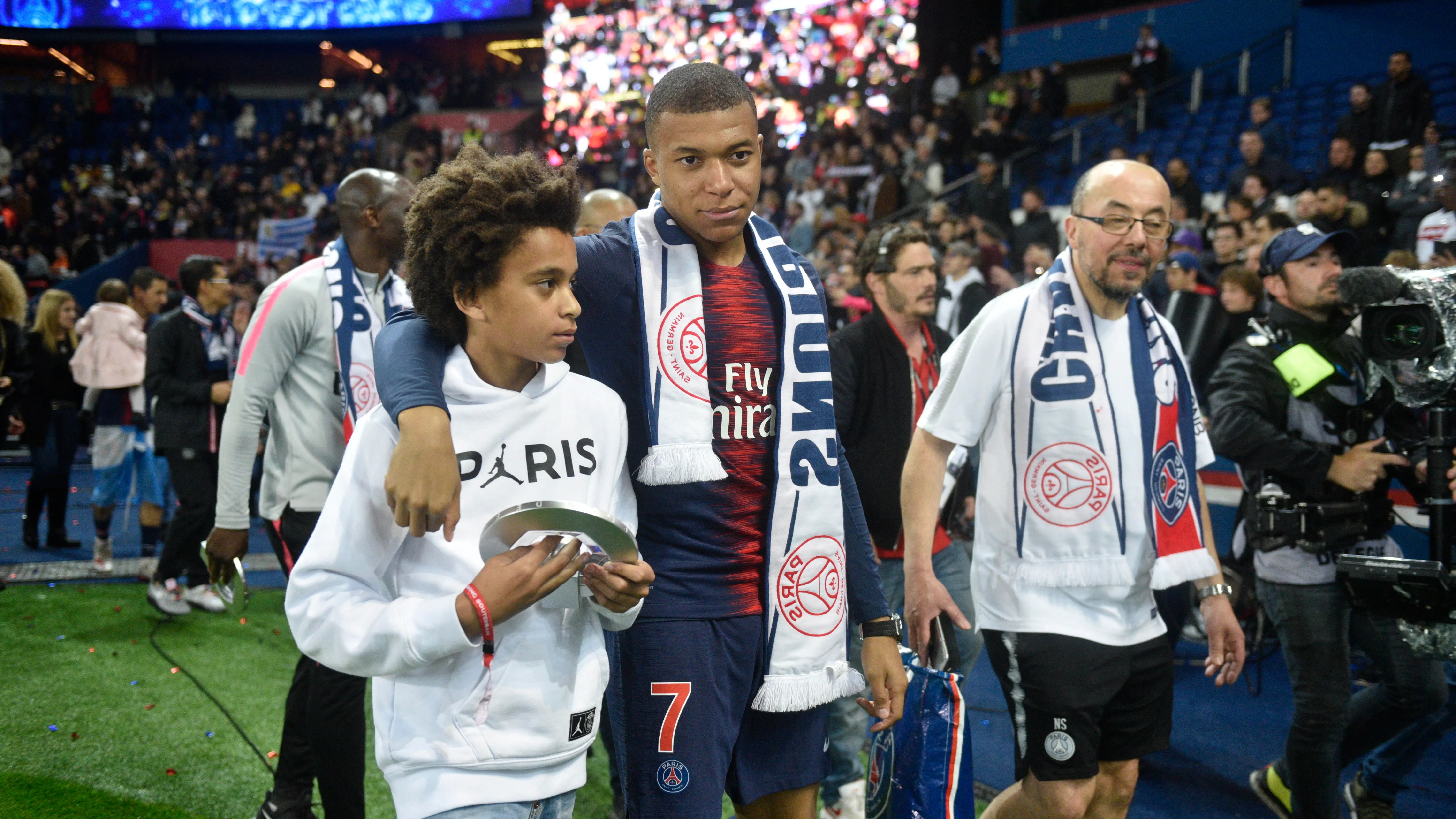 Kylian Mbappé, delantero del PSG