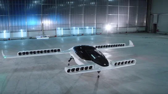 El aerotaxi de 'Lilium' El aerotaxi de 'Lilium'