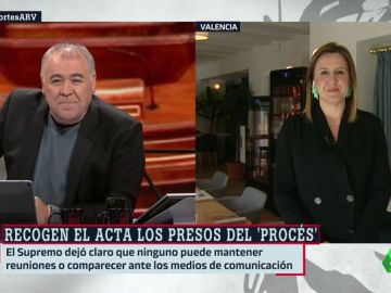 María José Catalá (PP) critica la presencia de los presos independentistas en el Congreso y el Senado: "Todo esto me parece un teatro" María José Catalá (PP) critica la presencia de los presos independentistas en el Congreso y el Senado: "Todo esto me parece un teatro"