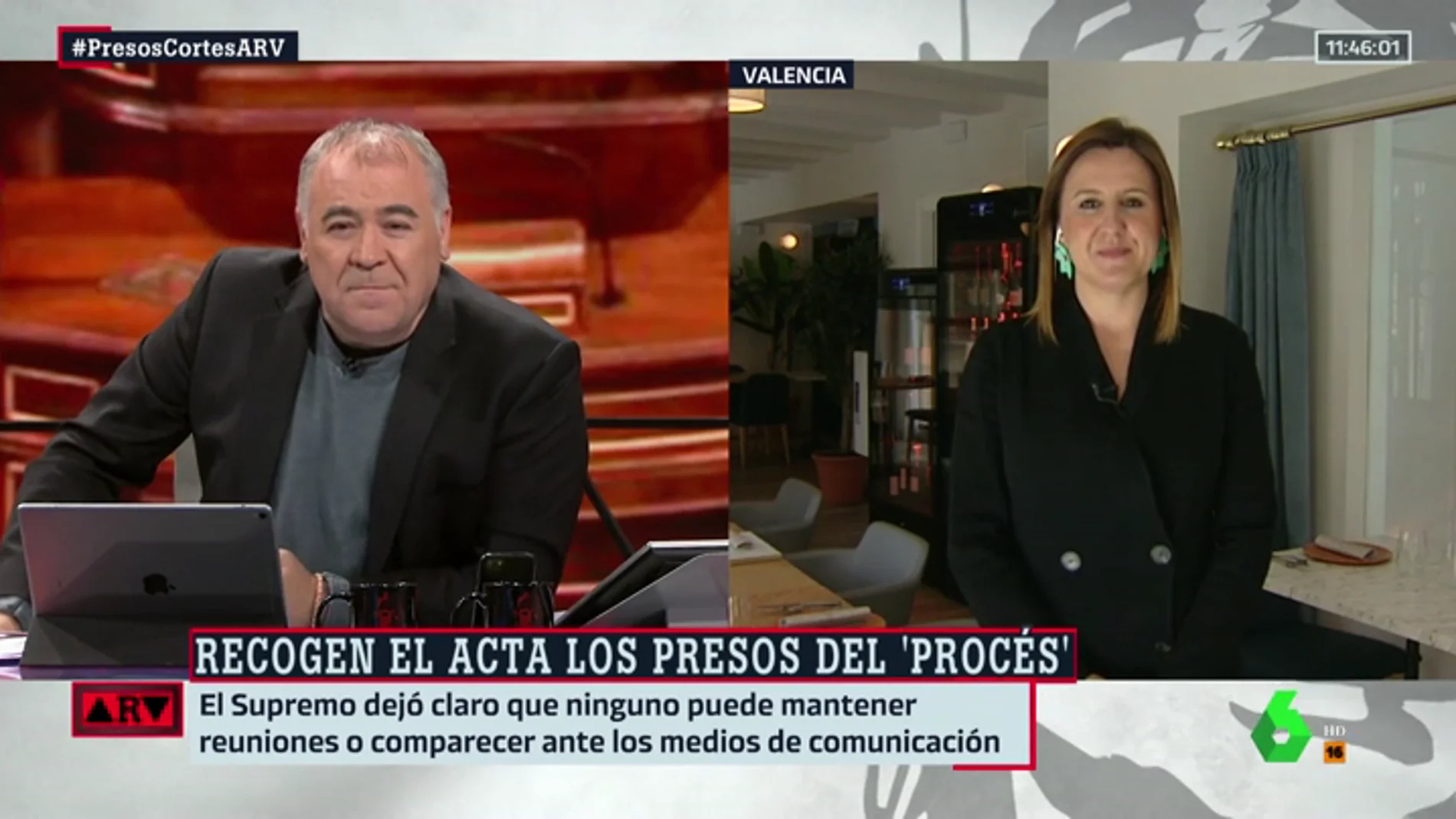 María José Catalá (PP) critica la presencia de los presos independentistas en el Congreso y el Senado: "Todo esto me parece un teatro"