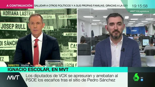 Ignacio Escolar: "Todo lo de Vox en el Congreso ha sido una provocación" Ignacio Escolar: "Todo lo de Vox en el Congreso ha sido una provocación"
