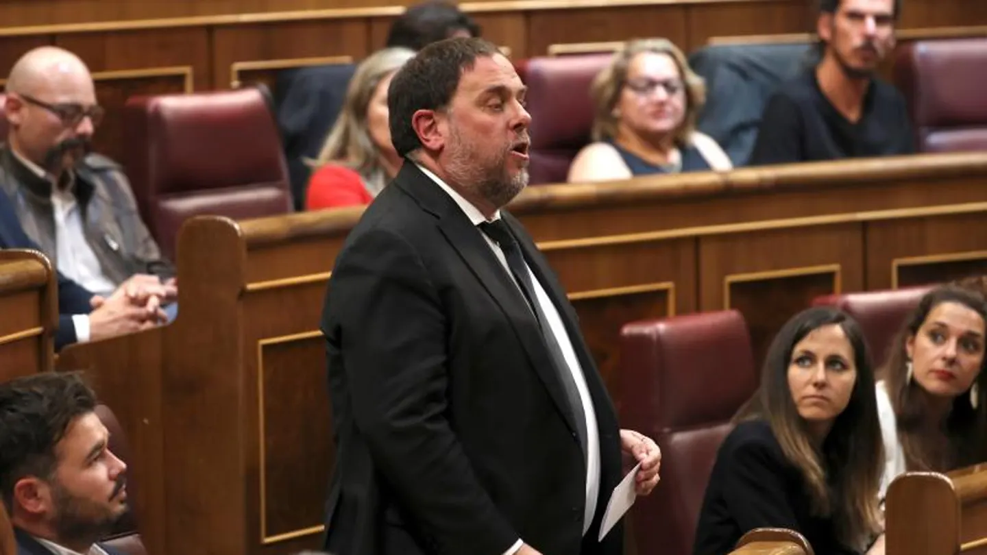 El diputado preso de ERC Oriol Junqueras El diputado preso de ERC Oriol Junqueras