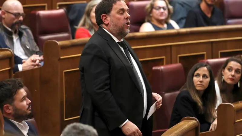 El diputado preso de ERC Oriol Junqueras