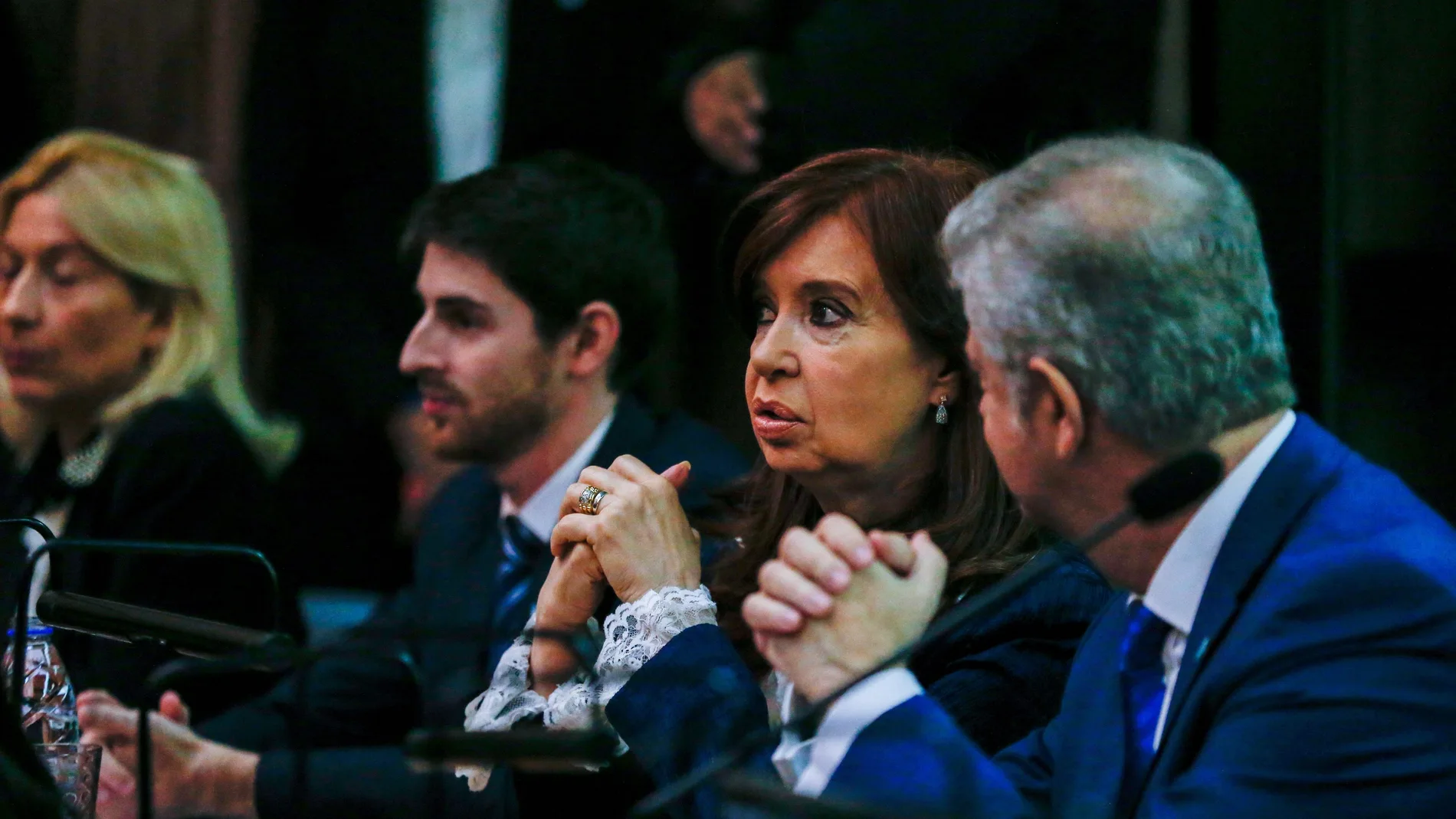 Juicio por supuesta corrupción contra la expresidenta de Argentina Cristina Fernández 