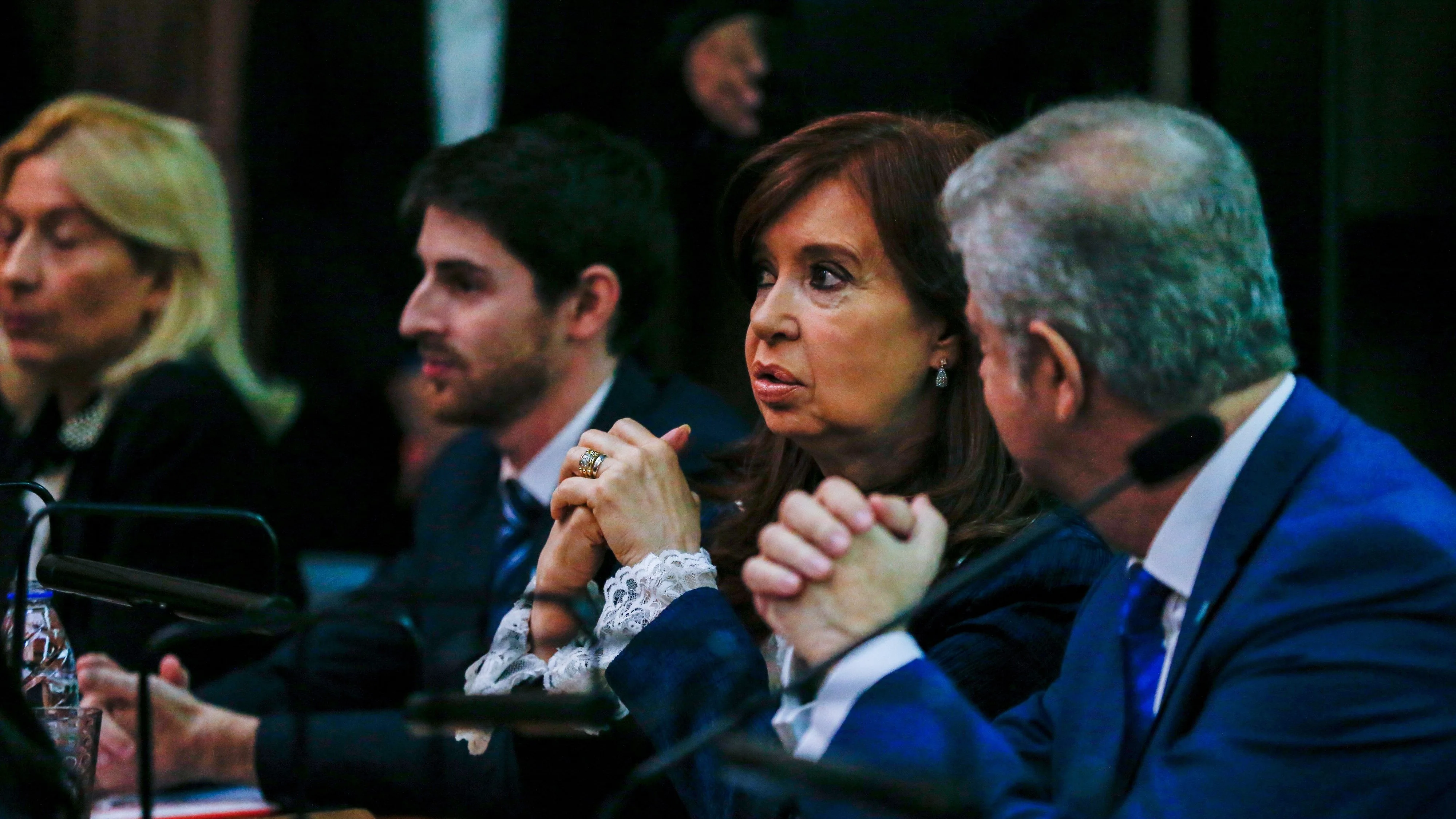 Juicio por supuesta corrupción contra la expresidenta de Argentina Cristina Fernández 