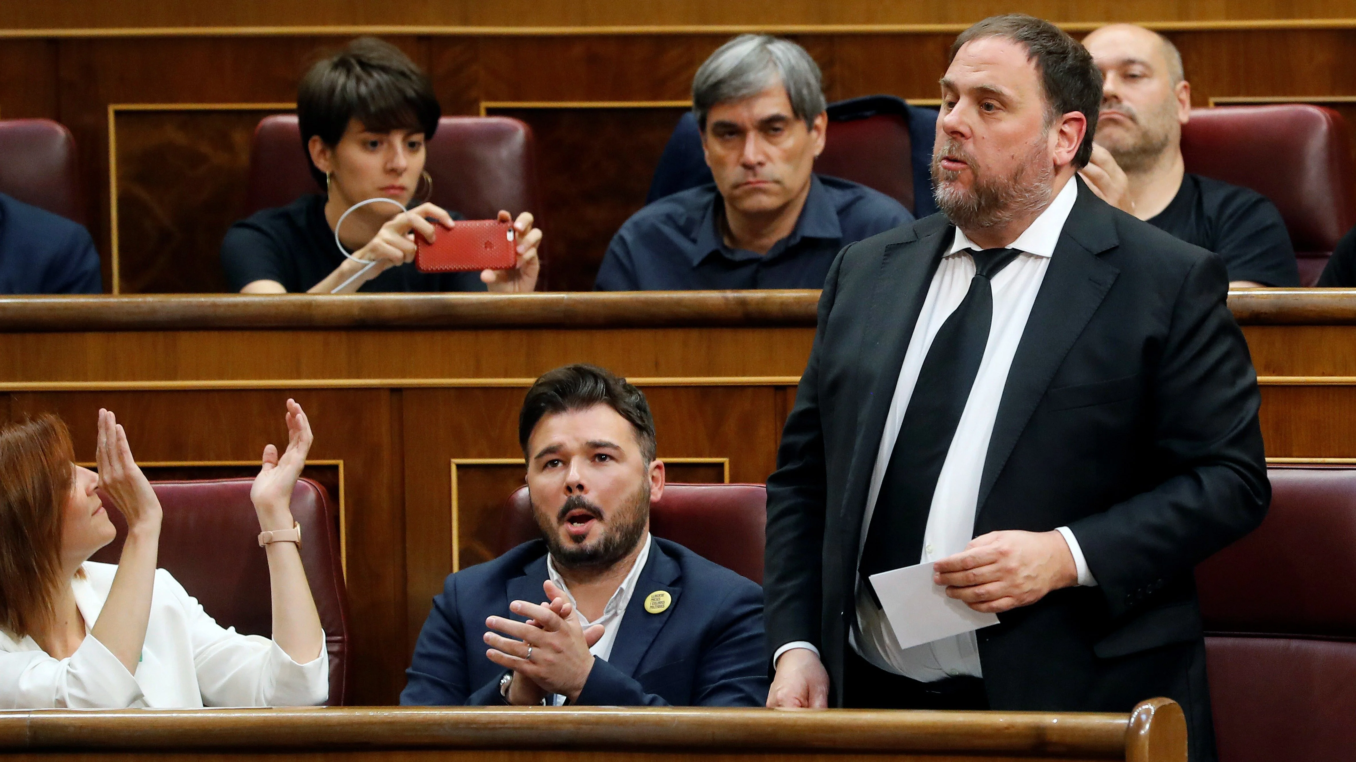 El líder de ERC, Oriol Junqueras