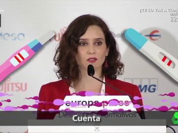 Dani Mateo descubre un nuevo 'pepinazo' musical de Isabel Díaz Ayuso: "Suena en todos los centros de planificación familiar" Dani Mateo descubre un nuevo 'pepinazo' musical de Isabel Díaz Ayuso: "Suena en todos los centros de planificación familiar"