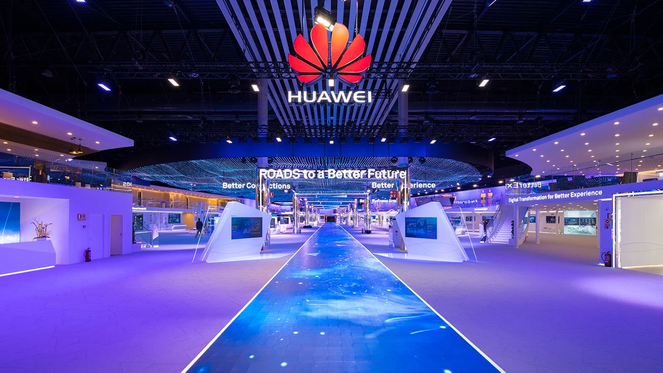 Stand de Huawei