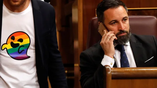 Santiago Abascal en el Congreso Santiago Abascal en el Congreso
