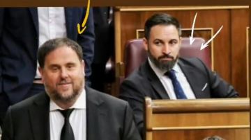 Vox se mofa de Oriol Junqueras y Pedro Sánchez con esta foto de su estreno en el congreso