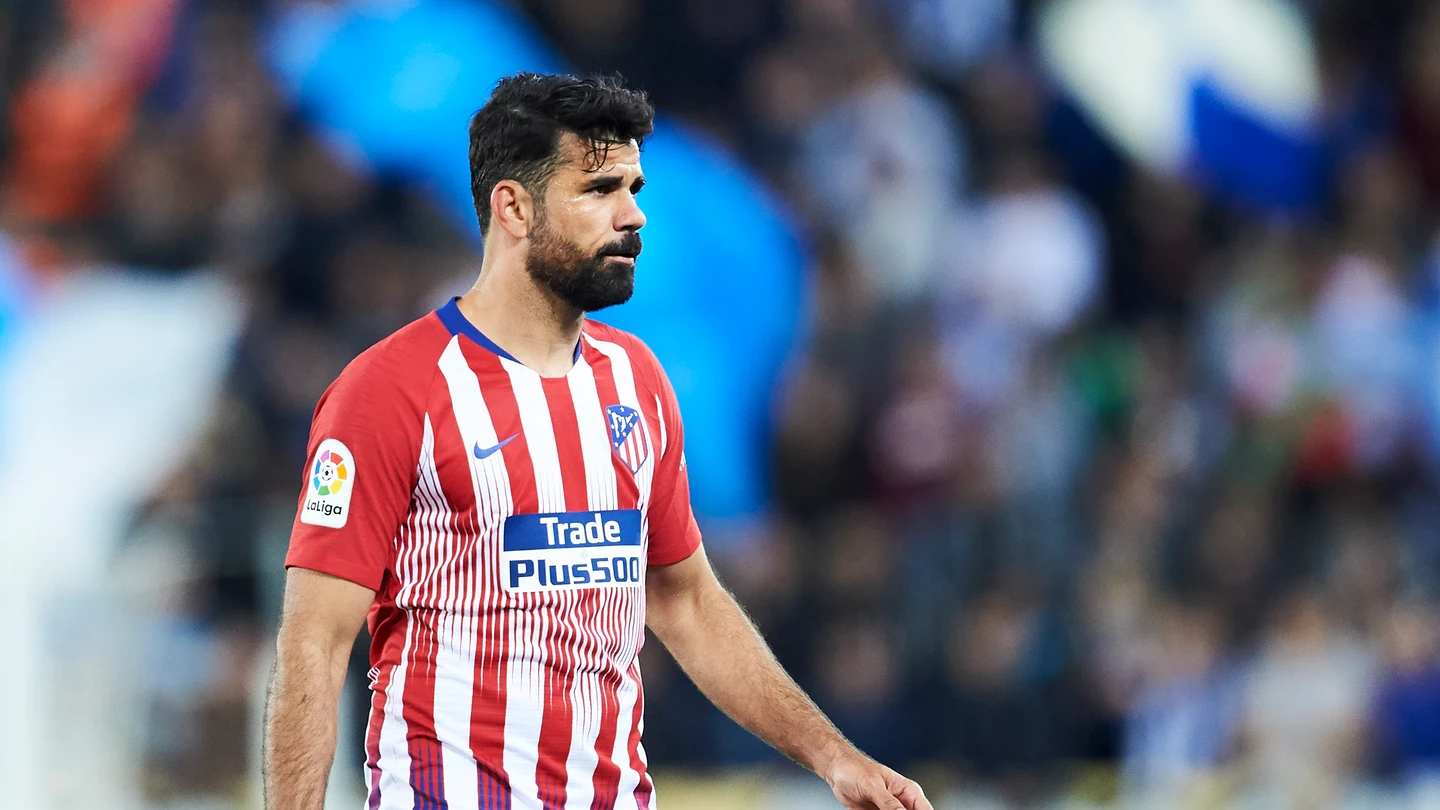 Diego Costa, durante un partido con el Atlético de Madrid Diego Costa, durante un partido con el Atlético de Madrid