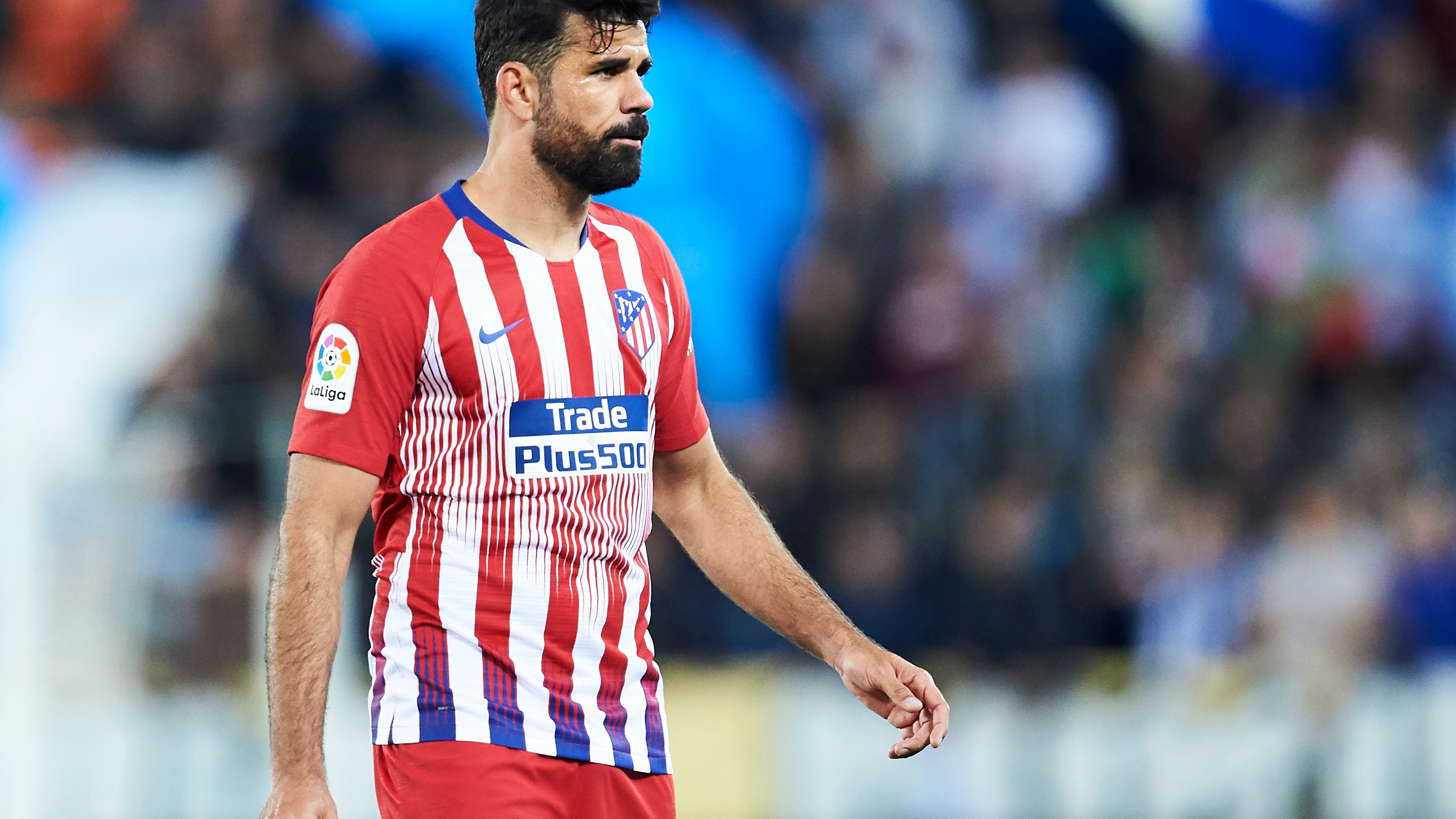 Diego Costa, durante un partido con el Atlético de Madrid