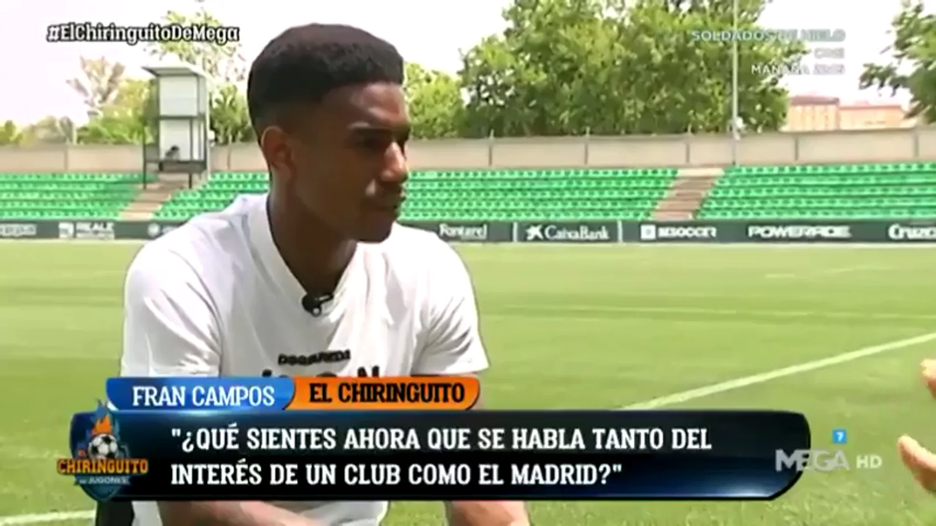 Junior Firpo: "Mi padre se pone como loco cuando lee que el Real Madrid está interesado en mí"