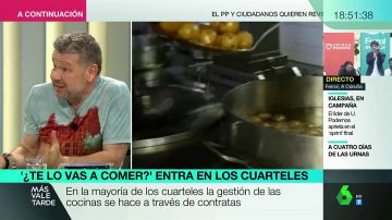 Tortilla con moho y fruta podrida en el menú: estas son las denuncias de los militares en '¿Te lo vas a comer?'