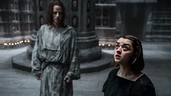 Jaqen H’ghar y Arya Stark en 'Juego de Tronos'. Jaqen H’ghar y Arya Stark en 'Juego de Tronos'.