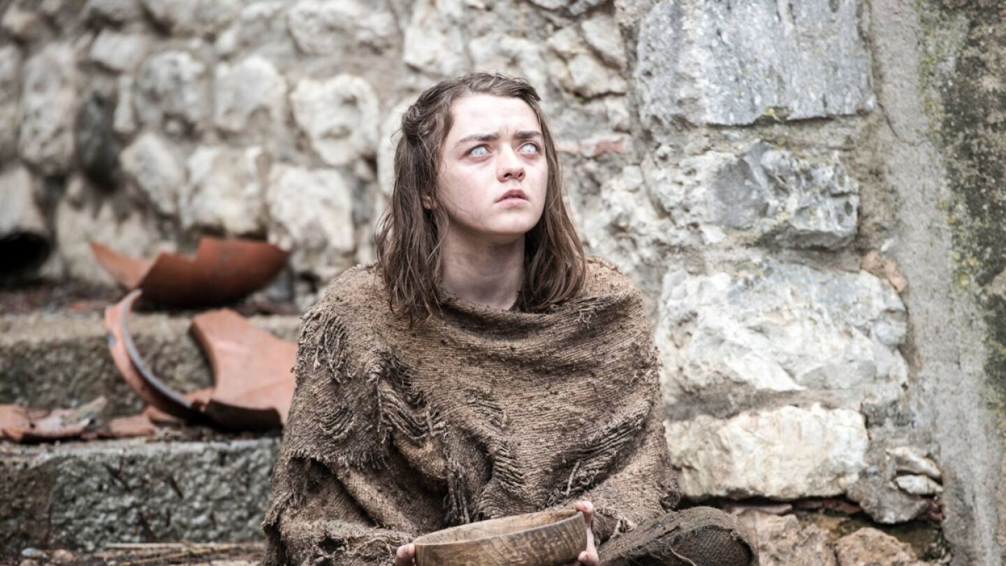 Arya Stark en 'Juego de Tronos'.