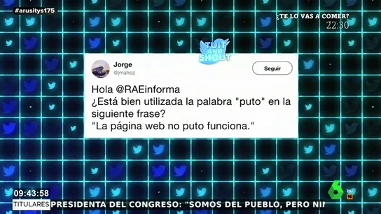 La viral respuesta de la RAE a la duda de un usuario de Twitter: "Se puede escribir 'me putoencanta'" La viral respuesta de la RAE a la duda de un usuario de Twitter: "Se puede escribir 'me putoencanta'"