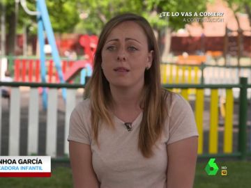Ainhoa García, educadora infantil, denuncia la precariedad laboral: "Además de educar, tengo que responder a las necesidades de 14 niños a la vez" Ainhoa García, educadora infantil, denuncia la precariedad laboral: "Además de educar, tengo que responder a las necesidades de 14 niños a la vez"