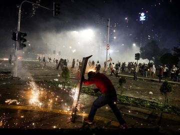 Disturbios en Yakarta tras la victoria de Widodo Disturbios en Yakarta tras la victoria de Widodo