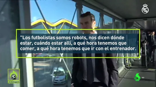 Bale: "Somos como robots" Bale: "Somos como robots"