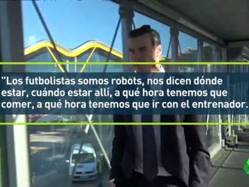 Bale: "Somos como robots" Bale: "Somos como robots"