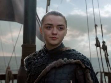 Maisie Williams como Arya Stark en el final de 'Juego de Tronos' Maisie Williams como Arya Stark en el final de 'Juego de Tronos'