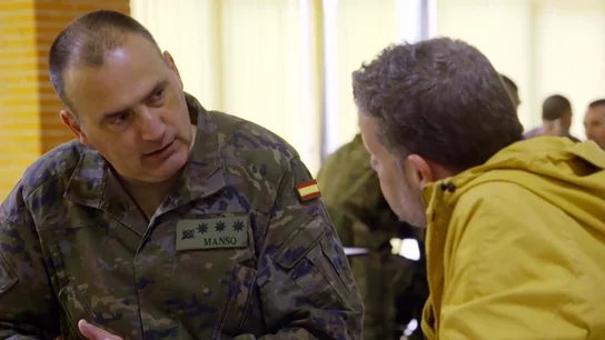 Un coronel del Ejército de Tierra, sobre el escándalo de la fidegua con gusanos: "Ha sido un fallo, lo admitimos" Un coronel del Ejército de Tierra, sobre el escándalo de la fidegua con gusanos: "Ha sido un fallo, lo admitimos"