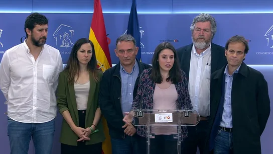 Irene Montero rescata la expresión "portavozas" Irene Montero rescata la expresión "portavozas"