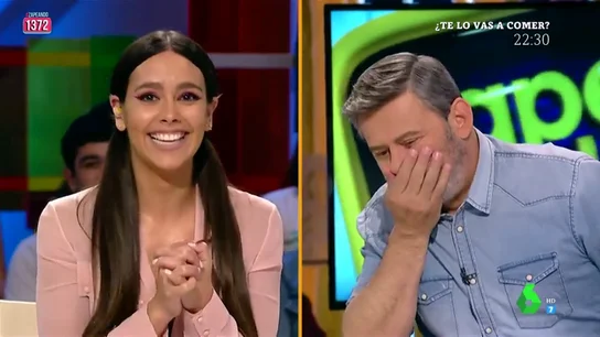 Cristina Pedroche pone contra las cuerdas a Miki Nadal Cristina Pedroche pone contra las cuerdas a Miki Nadal